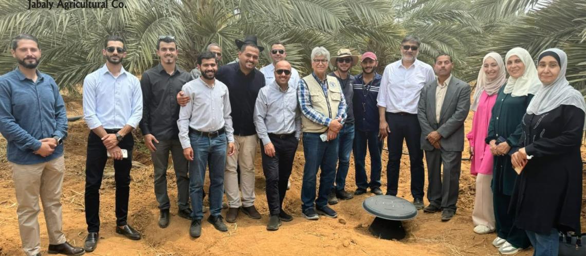 A workshop for Al-Jabaly Agricultural Group through Al-Jabaly Agricultural and Syngenta International.